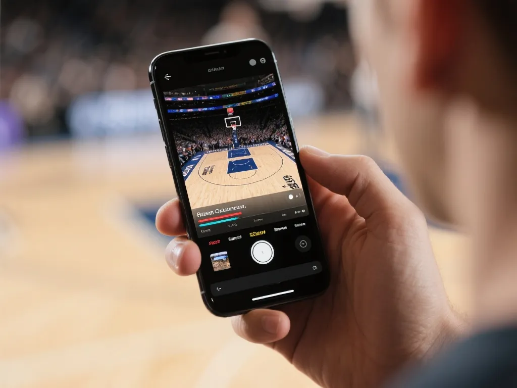 Mobile NBA streaming experience