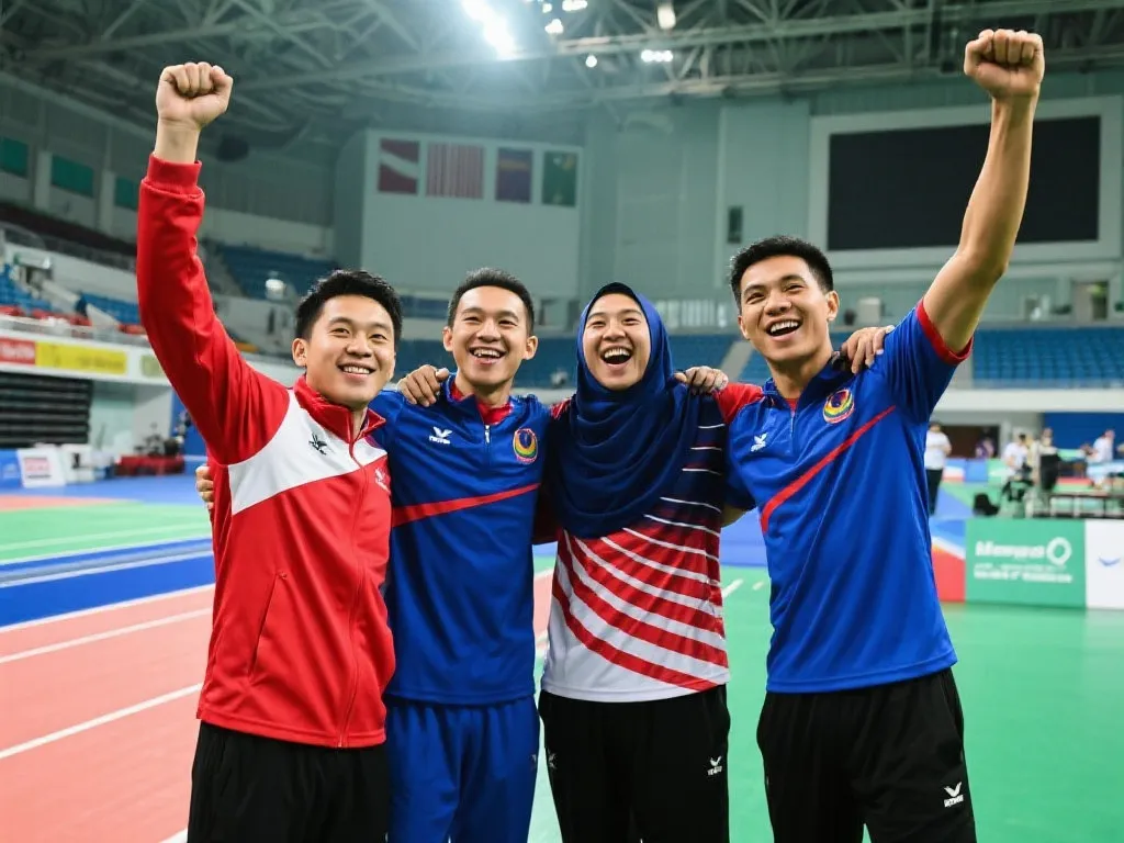 Negeri Sembilan Antlers战胜Johor Tigris时的激动时刻